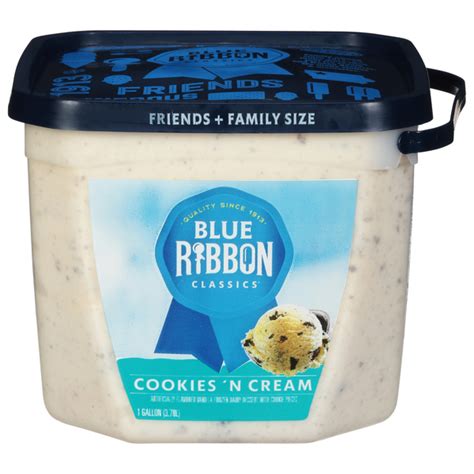 Save On Blue Ribbon Classics Frozen Dairy Dessert Cookies N Cream Order Online Delivery Food Lion