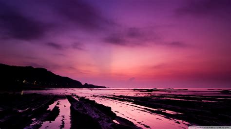 Download Purple Night Sky Wallpaper 1920x1080 Wallpoper 444092