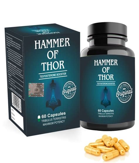 Menggunakannya dalam 1 waktu saja sudah sangat menguntungkan untuk anda, apalagi. Hammer Of Thor Male Supplement 60 Capsules USA