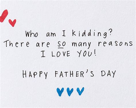 Fathers Day Why I Love You Fathers Day Greeting Card For Husband For