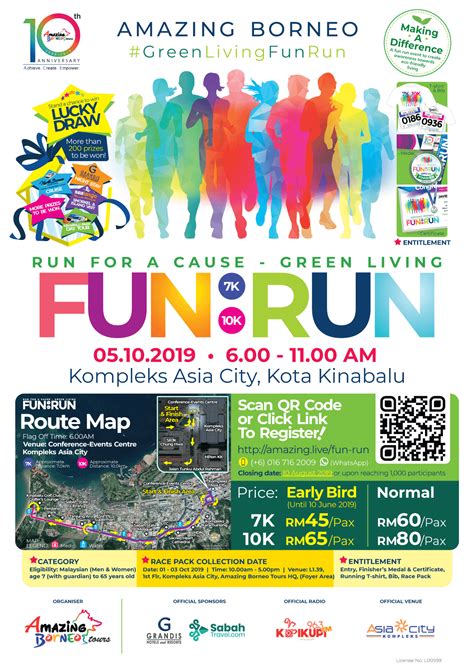 Fun Run 2019 Amazing Borneo Tours