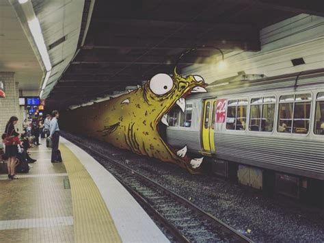 Illustrator Adds Funny Monsters To Everyday Life 17 Pics