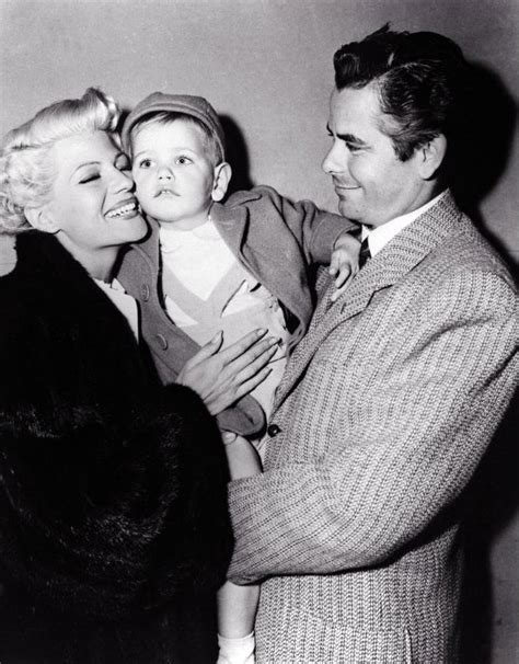 For Lovely Rita Glenn And Son Peter Ford Visit Rita Hayworth On