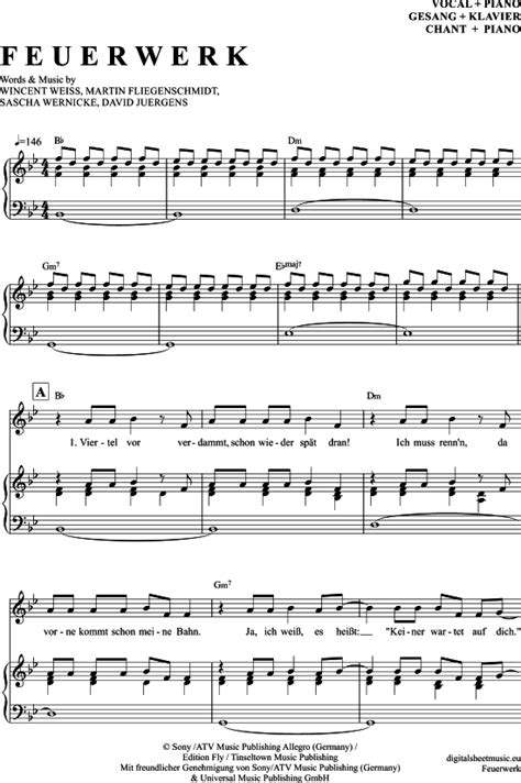 Um beim lernen der akkorde auf dem klavier möglichst effizient voran zu kommen und das frust potential zu minimieren, habe ich eine grifftabelle. Feuerwerk (Klavier + Gesang) PDF Noten >>> KLICK auf die ...