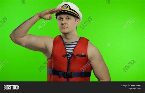 Young Muscular Sailor Image And Photo Free Trial Bigstock