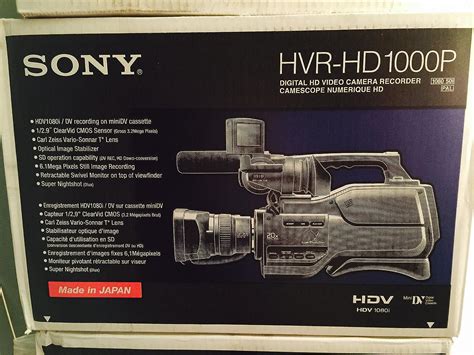 Sony Professional Hdv Hvr Hd1000p Uk Electronics