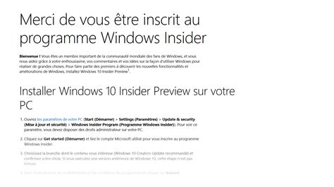 Windows Insider : s'inscrire et installer Windows 11 Insider Preview - Le Crabe Info