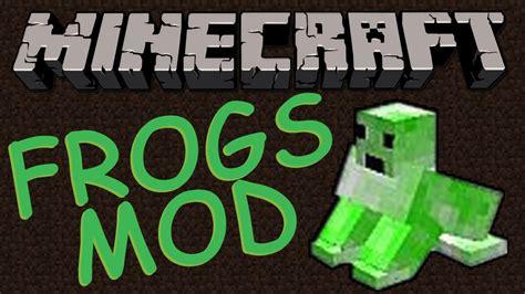 Minecraft Mod Spotlight Frogs Mod By Around Youtube