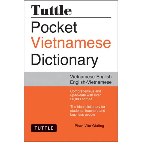 Tuttle Pocket Vietnamese Dictionary9780804852999 Tuttle Publishing