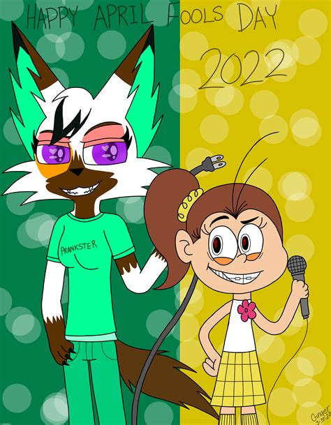 April Fools Day From Taffy And Luan By Gingerrosearchieves On Deviantart