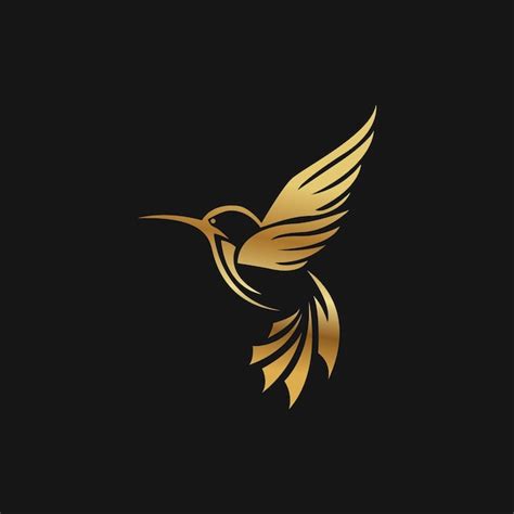 Premium Vector Best Golden Bird Logo Design Tempalte