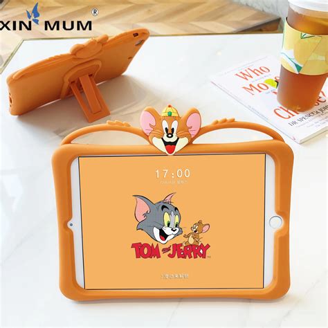 Tom Jerry Silicon Stand Cover For Ipad Pro 11 Inch 2020 Cartoon Cute