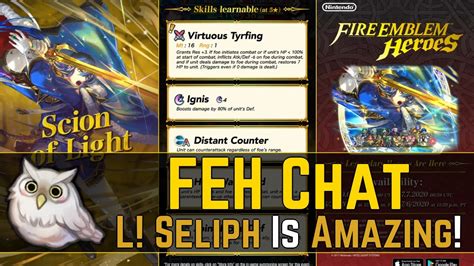 Seliph Can Do Miracle Loop 😳 Hero Discussion Legendary Banner