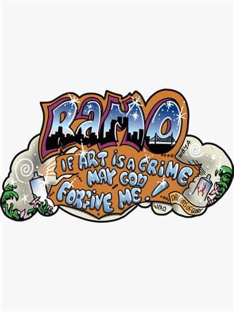 Ramo Graffiti Beat Street Sticker For Sale By Perplex927 Redbubble