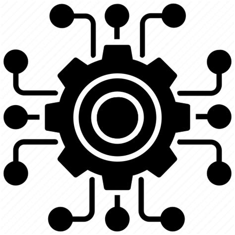 Automated Solutions Automation Cogwheel Engineering Mechanism Icon