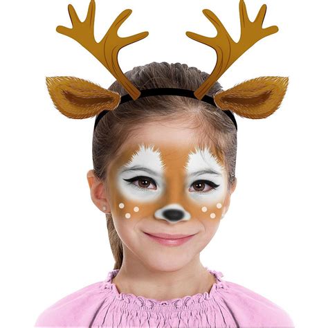 ☑ How To Paint Your Face Like A Deer For Halloween Gails Blog