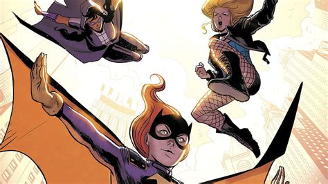 Batgirl Birds Of Prey Dc Comics Black Canary Black Hair Blonde Boots