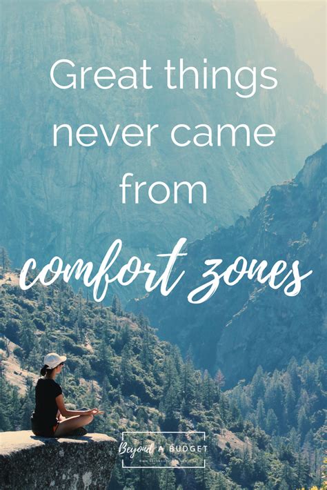 Comfort Zones Quote Inspiration
