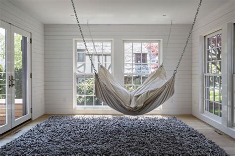 a-new-york-tudor-with-a-modern-twist-indoor-hammock,-modern-architecture,-hammock