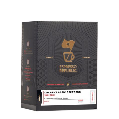 Decaf Classic Espresso Espresso Republic