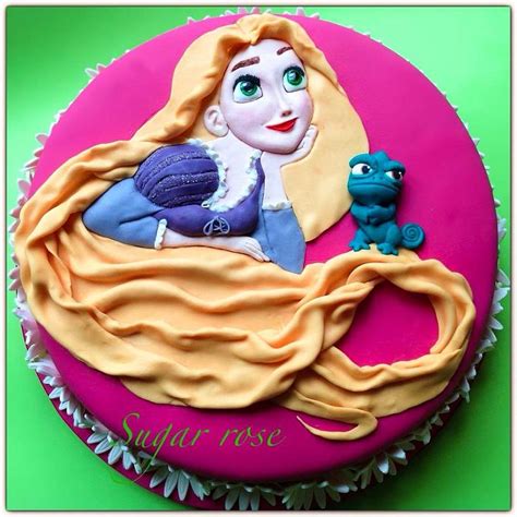 Rapunzel Decorated Cake By Sugarrose Cakesdecor