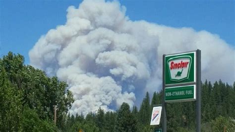 Photos Pioneer Fire Rages On North Of Idaho City Kval