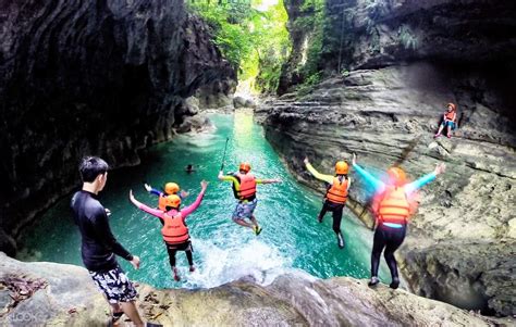 Badian Canyoneering Adventure And Kawasan Waterfalls Join In Tour From