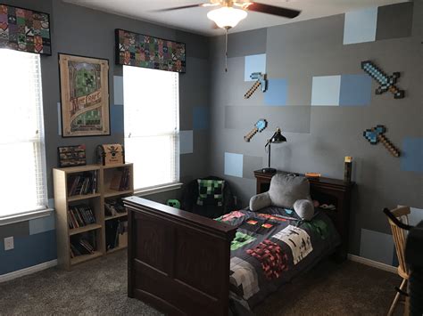 Minecraft Room Minecraft Bedroom Decor Minecraft Room Decor