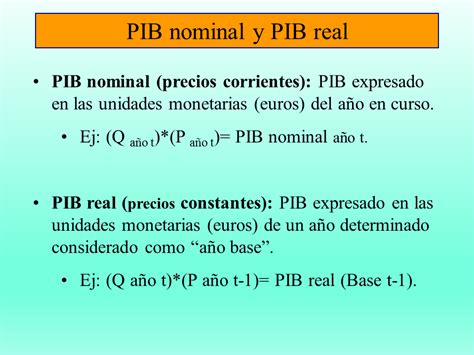 Refleja si la economía de una nación va bien o no. El Producto Interno Bruto (Powerpoint) (página 2 ...