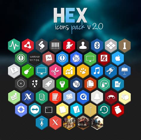 Hex Icons Pack V2 0 By Ashleyt123 On Deviantart