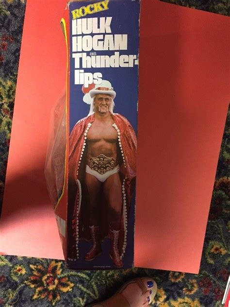 Hulk Hogan As Thunderlips 18” Soft Figure 1927491484
