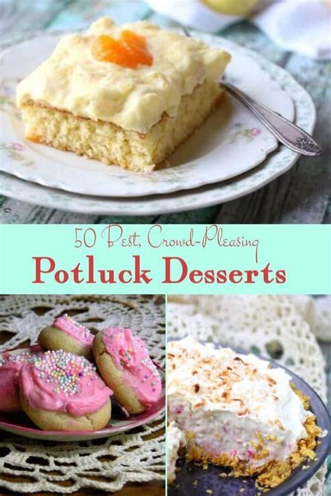 Jun 23, 2021 · this recipe is super quick and easy to make, and it's great for a big crowd. Potluck Desserts: 50 Easy Recipes to Feed a Crowd | Easy ...