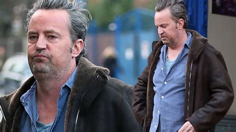 Hot Mess Matthew Perry Looks Unrecognizable While Out In London