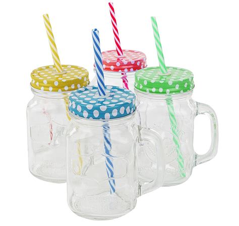 11 Oz Glass Milk Bottle Set Of 12 Includes Reusable White Lids And Straws