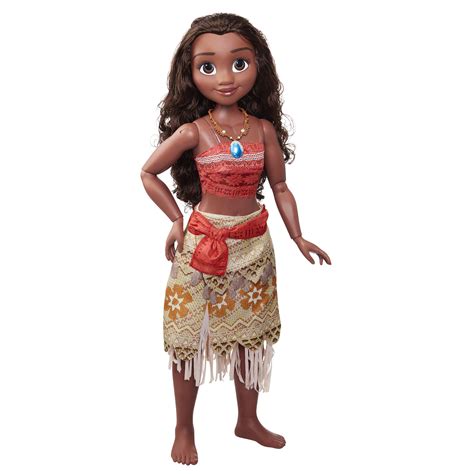 disney princess moana playdate 32 inch articulated doll comes with comb for girls and up