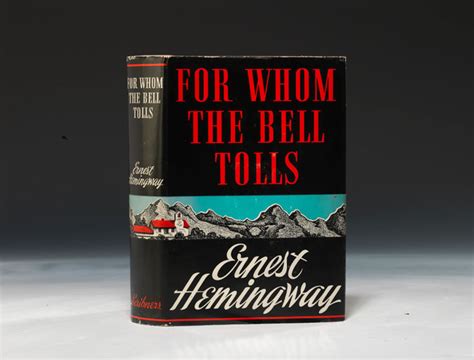 For Whom The Bell Tolls Tab - For Whom the Bell Tolls First Edition - Ernest Hemingway - Bauman Rare