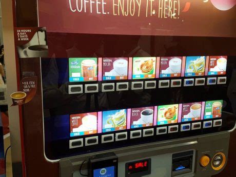 Vending machines generate passive income, while enjoying incredible freedom in your life. Vending machines way forward, new Nestle Nescafe Alegria ...