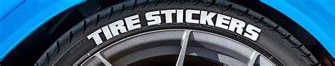 Tire Stickers™ Tire Sidewall Lettering Kits —