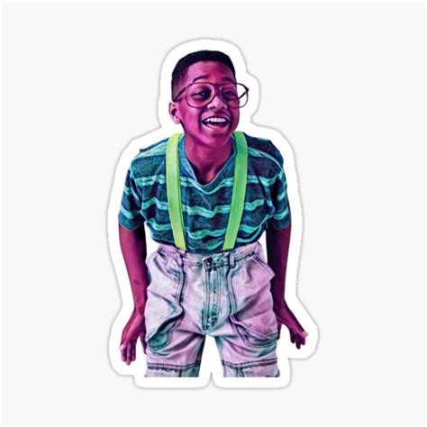 Purple Urkel No Background Sticker By Double Ghost Redbubble