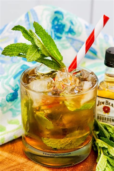 Easy Mint Julep Recipe Everyday Shortcuts