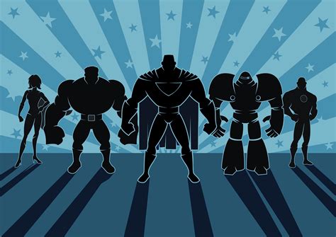 Superhero Team Header Amplify Online