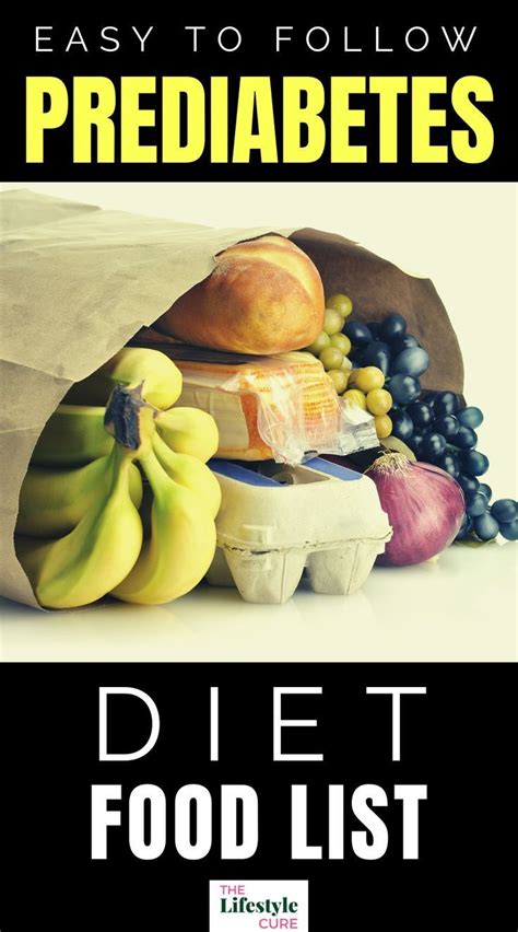 Easy To Follow Prediabetes Diet Food List Weightlosssmoothies3 Pre