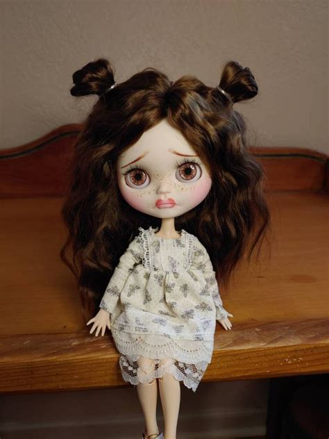 Custom Blythe Doll Ooak Doll Blythe Custom Doll Etsy