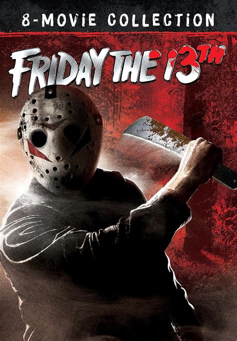 Friday The 13th 8 Movie Collection Dvd 2017 Region 1 Ntsc