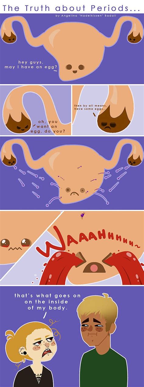 We slected our best and funniest jokes. 56 Painfully Hilarious Comics About Periods That Only ...