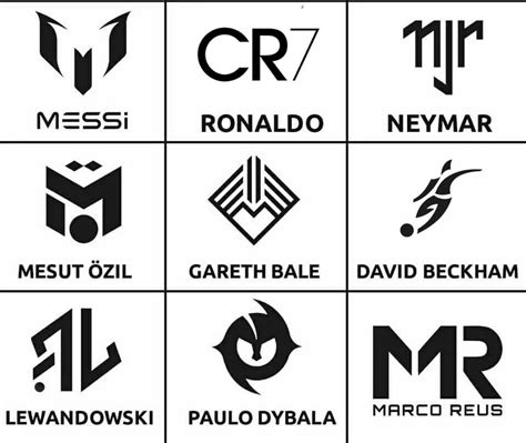 Which Footballer Has The Best Logo Here Are 12 Player Signature Logos