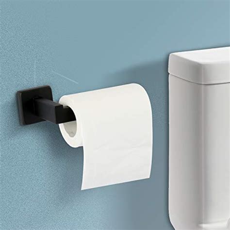 Matte Black Toilet Paper Holder Sus304 Stainless Steel Toilet Roll