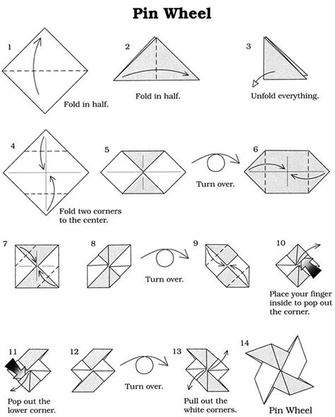 11simple How To Make Origami Pinwheel Fdlknjelg