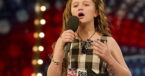 Britains Got Talent Star Chloe10 Too Young To Sing My Wartime Song