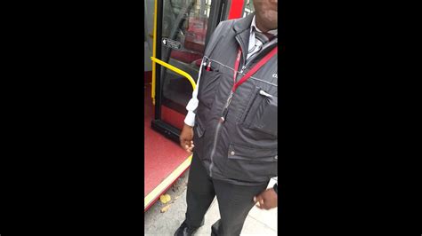Rude Bus Driver Swearing At Passenger Youtube